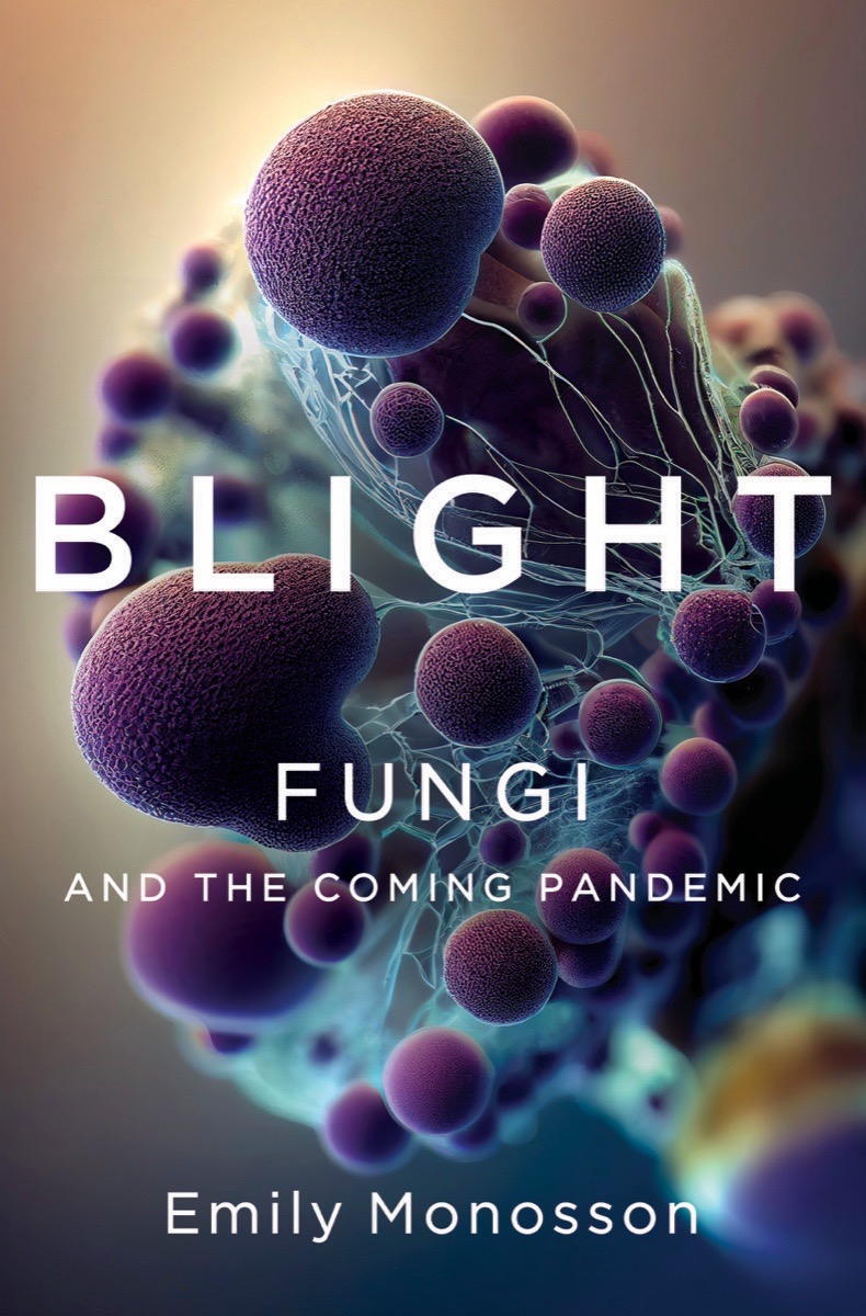 Book Cover of "Blight: Fungi and the Coming Pandemic" by Emily Monosson