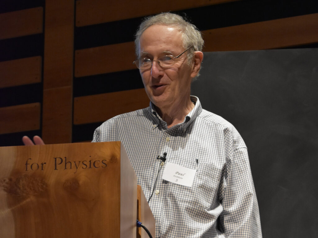 Paul Fishbane at the 50th Anniversary Celebration at Aspen Center for Physics.