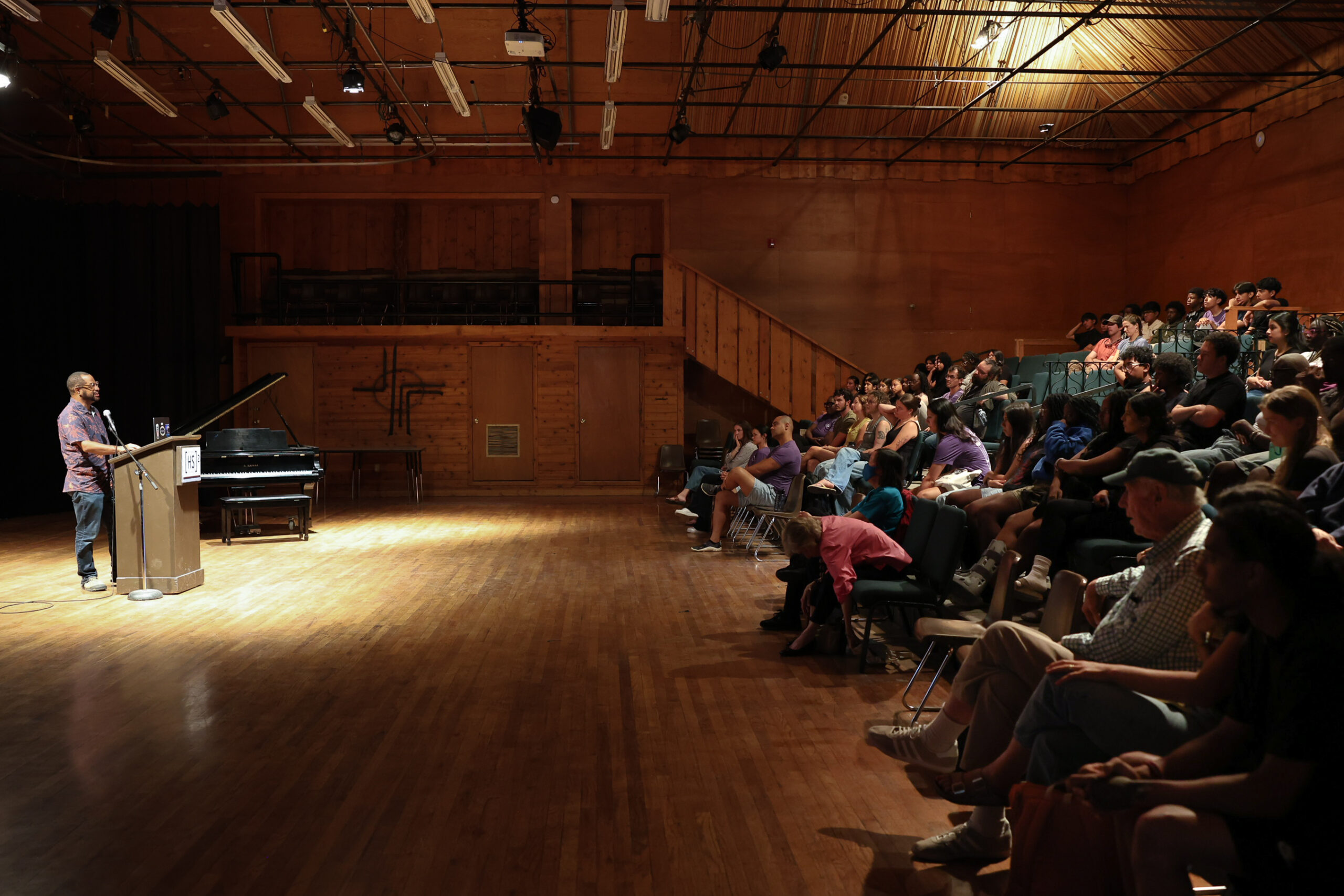 Keith Hawkins speaks to [HS]2 students about life, career paths and science.